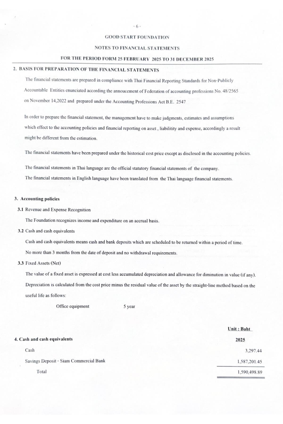 Audited Accounts 2025 — page 7